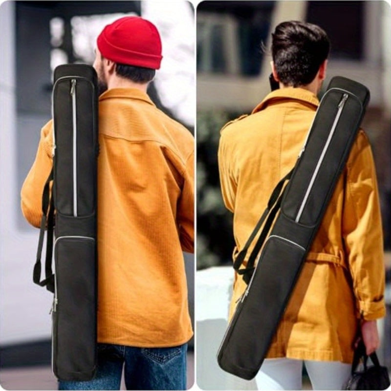 Heavy Duty Pool Cue Case 2 Butts And Shafts Non Woven With Strap