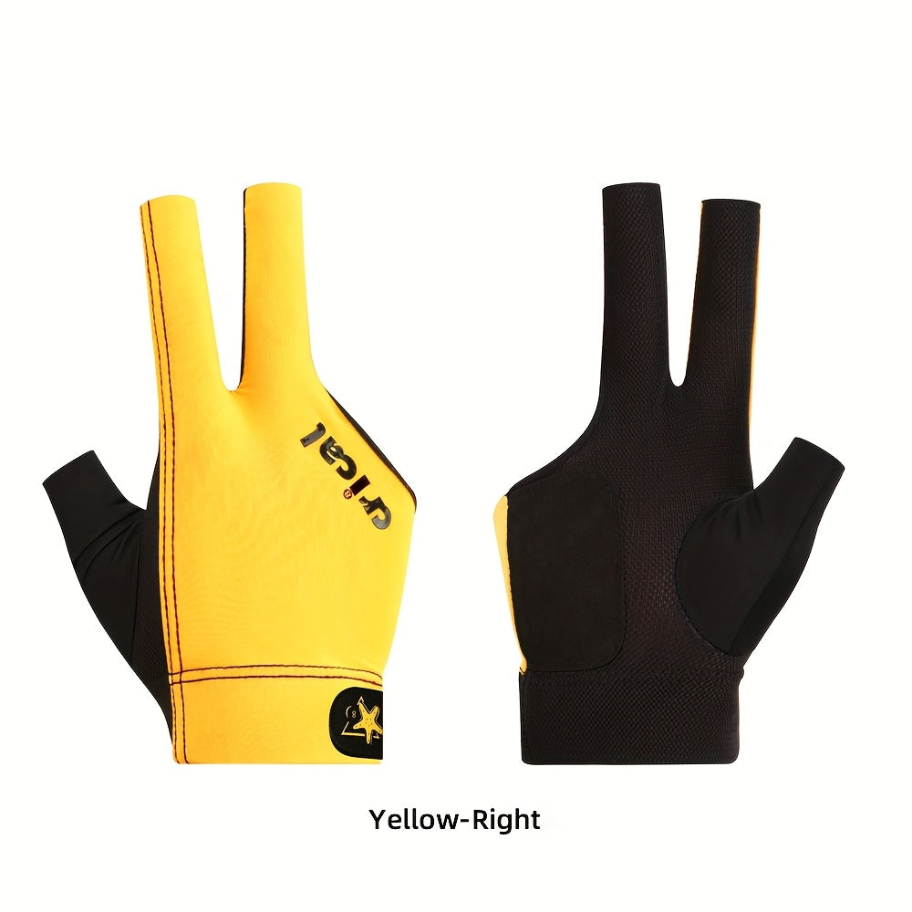 CRICAL Pool Gloves 3 Finger Carom Glove For Billiards