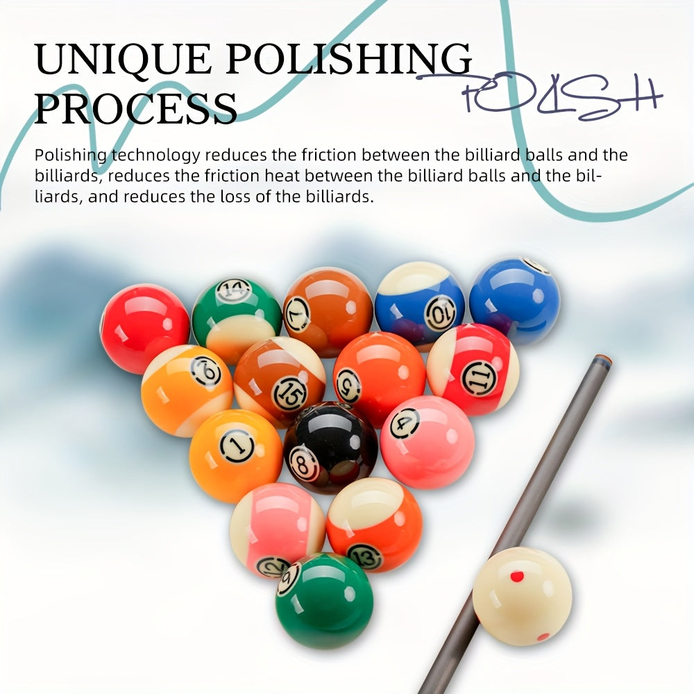KONLLEN Phenolic Resin Billiard Balls Set Tournament Pool Balls