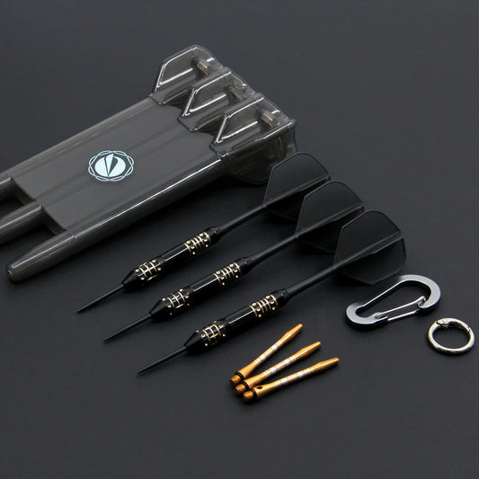 All In One Copper Dart Set With Aluminum Shafts And Portable Case