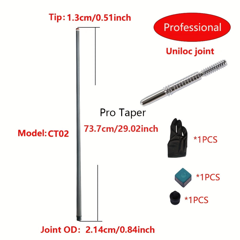 CLTF Carbon Fiber Billiard Cue Shaft with Phenolic Tip