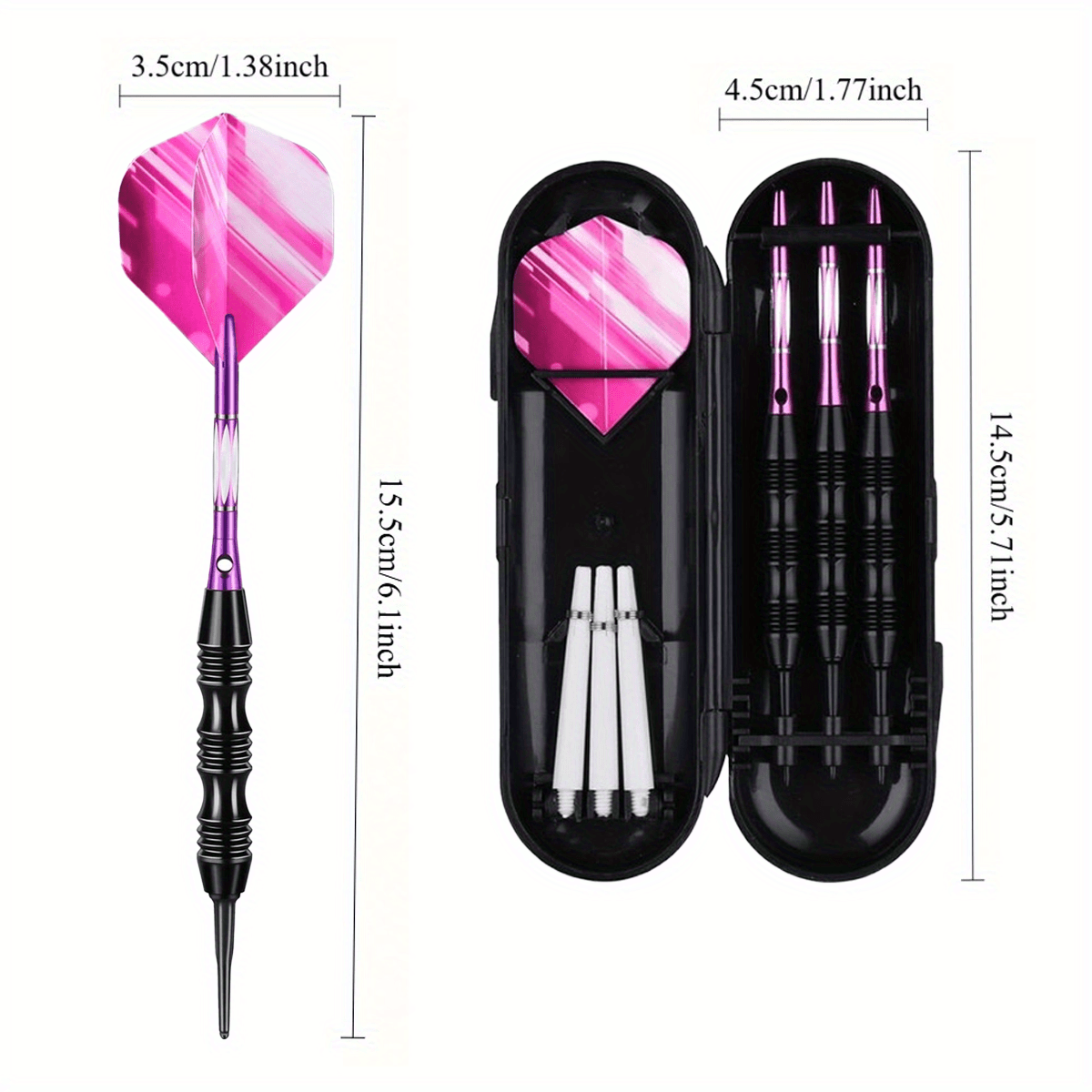 Soft Tip Dart Set Three 20g For Electronic Dartboards