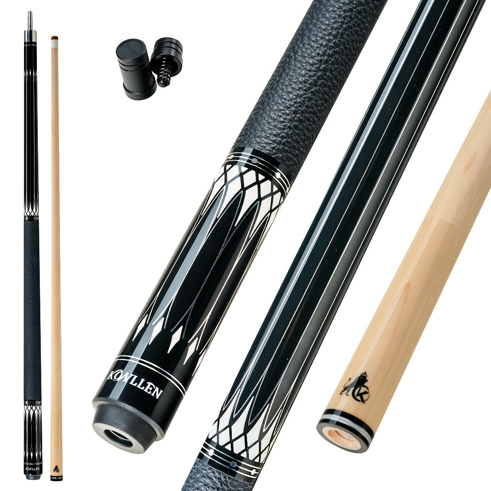 KONLLEN Pro Pool Cue Maple Shaft And Carbon Fiber Tube