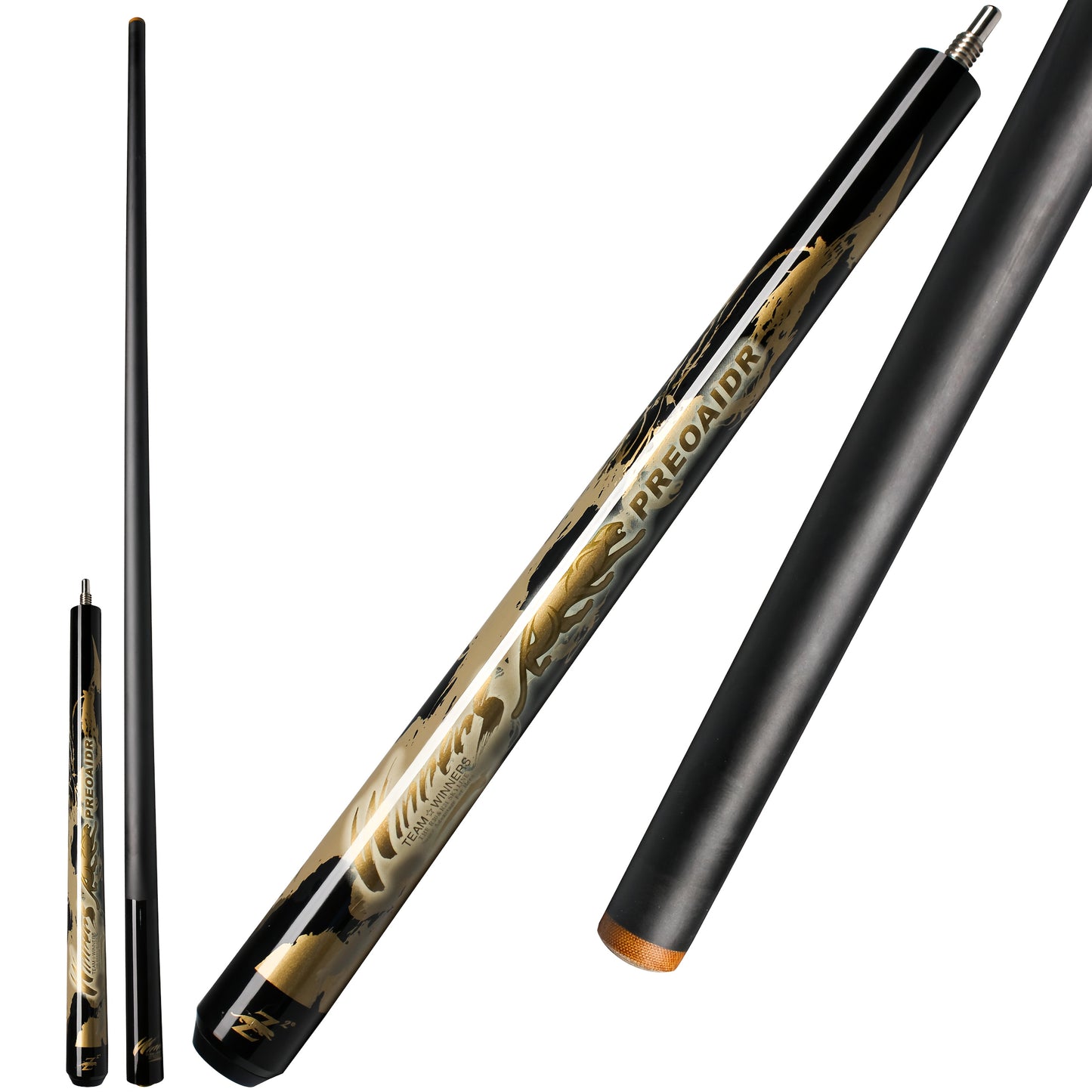 Preoaidr 3142 Pool Cue Stick Lightweight Carbon Fiber Quick Release